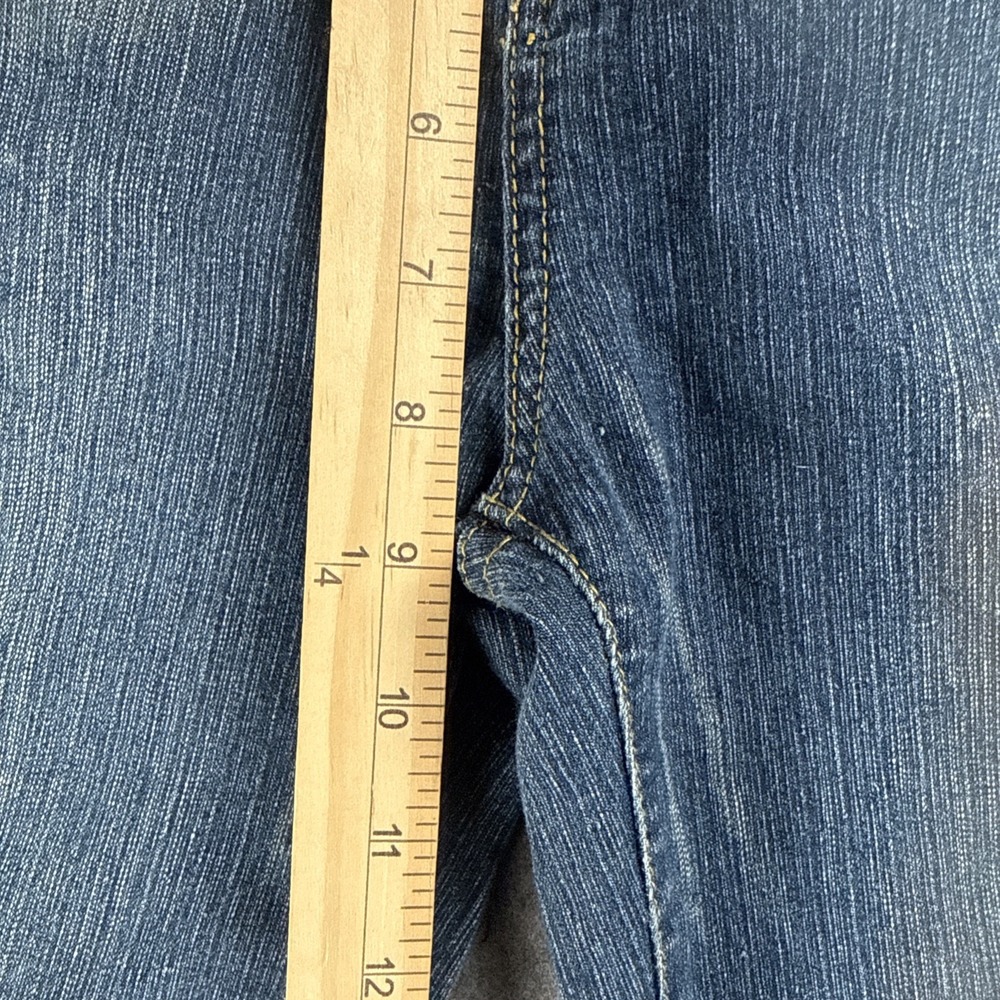 Baby Phat Jeans Women's Size 13 Y2K Denim 90's Cat Logo Bootcut Flare Vintage - Picture 5 of 12